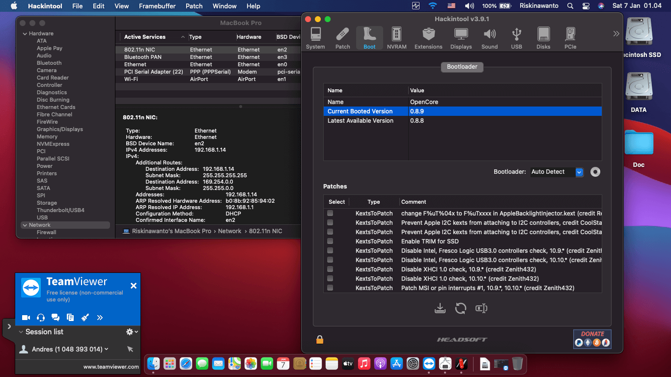 Lenovo Thinkpad T440 2nd [Haswell   Intel HD 4400 + PS2]   OpenCore 9